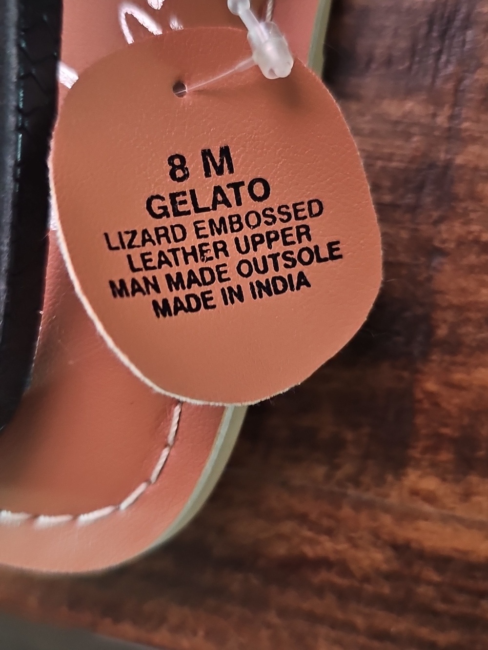 NWT BEACH Matisse Leather Women's Black Sandals Size 8 - Picture 2 of 4